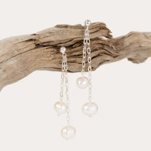 Pendientes Lluvia de Perlas